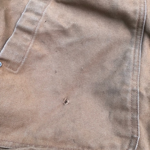 Carhartt Full Swing Chore Coat LARGE Fleece Lined Jacket 102707 211 Thrashed - Picture 5 of 16